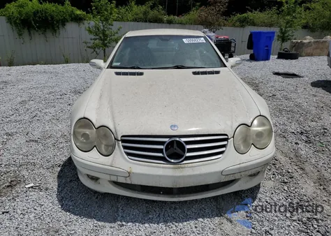2004 Mercedes-Benz Sl 500 z USA, uszkodzony, nr VIN WDBSK75F64F066675